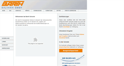 Desktop Screenshot of barth-galvanik.de